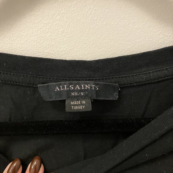 AllSaints Imogen Boys Tee with Tiger Print - Picture 5 of 7